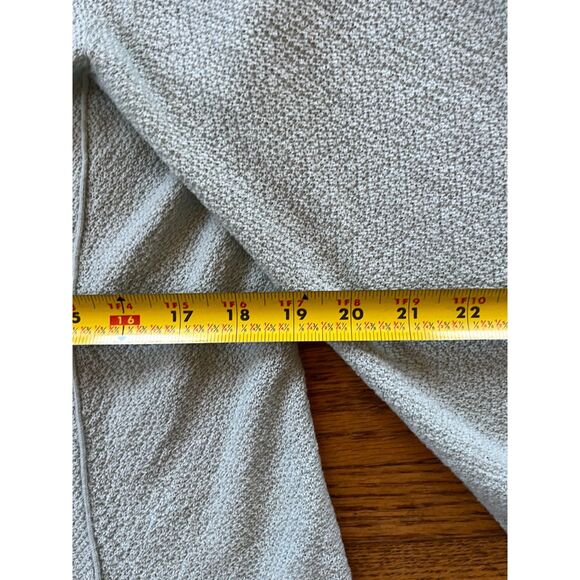 EILEEN FISHER Blue Green Italian Yarn Open Cardigan Top Women's Size Large - Picture 8 of 11